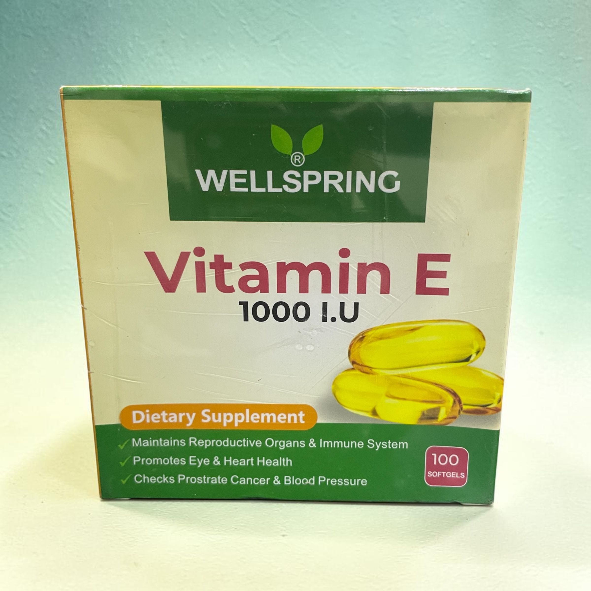 WELLSPRING VITAMIN E 1000IU SACHET